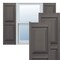 Ekena Millwork Builders Edge, Custom Two Equal Panels, Raised Panel Shutters, BEP2120076018, PR BEP2120076018 - alternate 1